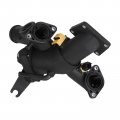Topteng Car Water Outlet Thermostat Housing For Jaguar Xf Base Premium 4 2l V8-gas 5 0l 2009-2010 S-type 06-08 Xjr 06-09