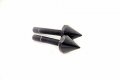 Hongk- Black Spike Fairing Bolts Kit Compatible With 2003-2006 Kawasaki Ninja Zx6r Zx 636 Zx6rr B01bn0o164