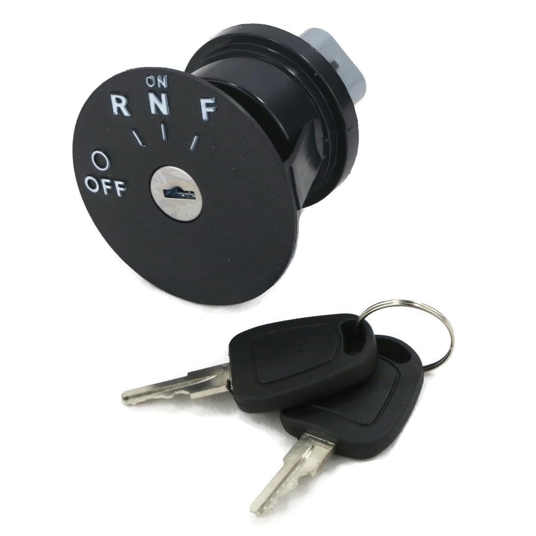 Ignition Switch With 2 Keys For 2012 To 2019 Cushman Lsv 800 Utility Carts Plug In Panel Mount Brass