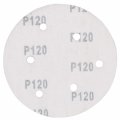 Hifrom 75pcs 5 Inch Sanding Discs 6-hole Dustless Hook-and-loop 40 60 80 100 120 Grit Sandpaper Assortment For Random Orbital