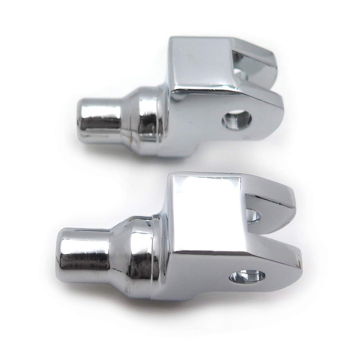 Httmt Chrome Foot Pegs Connection Adapter For Yamah V-star 1100 650 V-max Virage