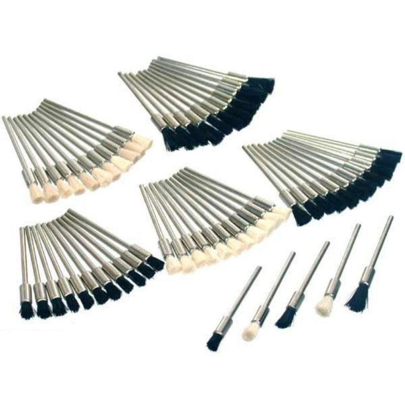 Mandrel Polish Bristle Brush 60 Tools