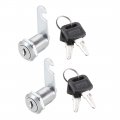 Uxcell Cabinet Drawer Cam Lock 1 Cylinder Length With No 0 Fits Up To 5 8 Thickness Panel Keyed Alike Zinc Alloy Secure File
