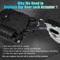 X Autohaux 51217315022 Front Right Door Lock Latch Actuator Assembly For Bmw X5 E70 2007-2013 X6 E71 2008-2014
