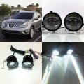 July King 1600lm 24w 6000k Led Light Guide Q5 Lens Fog Lamp 1000lm 14w Day Running Lights Drl For Nissan Rogue Excluding Krom