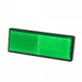Universal Reflector 88x32mm For Motorcycle Scooter Bicycle Safety Spoke Reflective With Screw Green