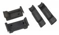 1983-1993 Mustang 5 0 Radiator Upper Mounting Brackets With Rubber Insulators