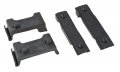 1983-1993 Mustang 5 0 Radiator Upper Mounting Brackets With Rubber Insulators