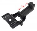 1983-1993 Mustang 5 0 Radiator Upper Mounting Brackets With Rubber Insulators