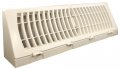 Plastic Baseboard Register 18 White 