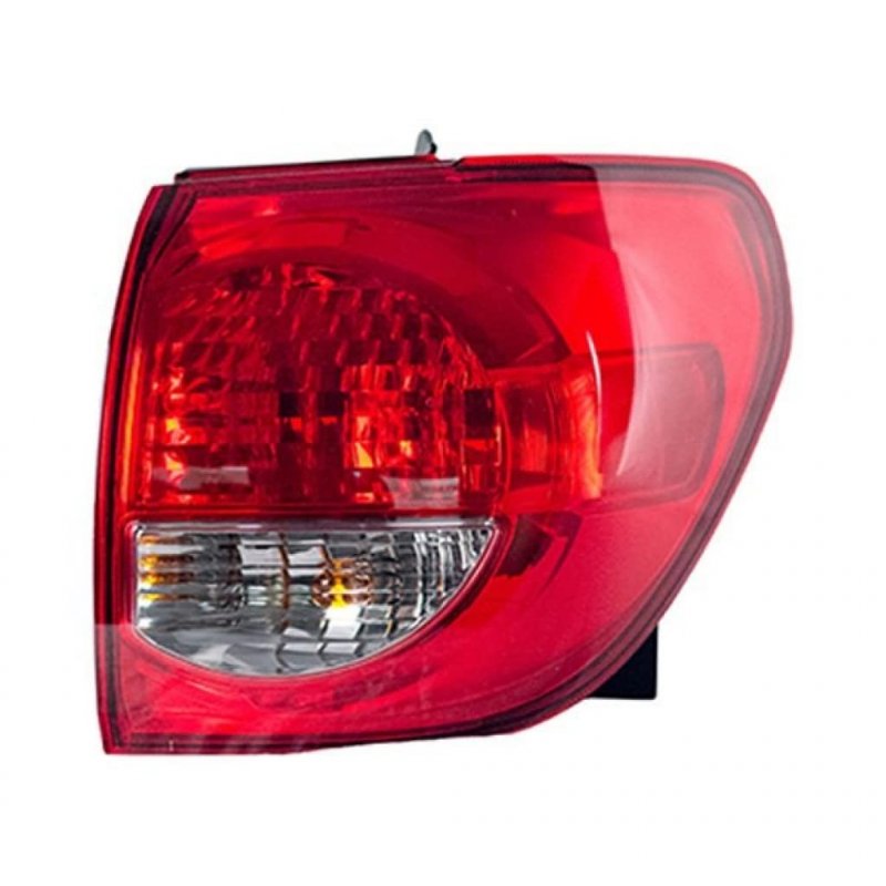 Toyota Sequoia Tail Light Assembly 2008 2017 Passenger Side Outer Capa Certified For To2805115 And 81550-0c080 Halogen Clear