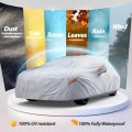 Waterproof All Weather Car Cover For 2009 2024 Mazda 3 Sedan Heavy Duty Outdoor Indoor Protection From Sun Rain Wind And Snow
