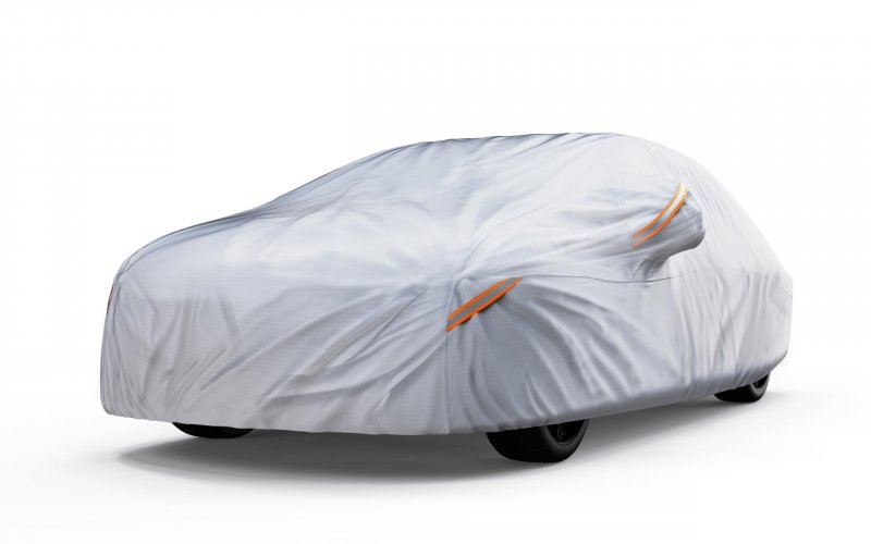 Waterproof All Weather Car Cover For 2009 2024 Mazda 3 Sedan Heavy Duty Outdoor Indoor Protection From Sun Rain Wind And Snow