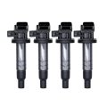 Ignition Coil Pack 4pcs 90919-12002 Fits Toyota Corolla Matrix Celica 1 8l 2000 2008 Pontiac Vibe Chevrolet Prizm Replace 