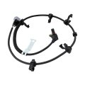 Abs Speed Sensor Pair For Dodge Durango 2000 2001 2002 2003 Front Driver And Passenger Side 4wd 2 Male Terminals Blade Type