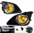 Bumper Driving Fog Lights Lamps Chrome For 2009-2010 Corolla 
