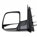 Ford E-150 Econoline 2003 2004 2005 Door Mirror Driver Side Power Non-heated Replacement For 2c2z 17683 Aab Fo1320254 