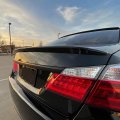 Ecotric Rear Trunk Spoiler Wing Compatible With 2013-2017 Honda Accord 4 Door Sedan