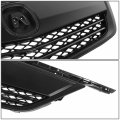 Ac1223100 Factory Style Front Bumper Grill Grille Assembly Compatible With Acura Tl 2012-2014 Matte Black