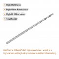 Uxcell 6542 High Speed Steel Straight Shank Twist Extra Long Drill Bit Uncoated 10mm Diameter 300mm Length