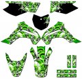 2019-2020 Klx 140 Jester Green Senge Graphics Complete Kit For Kawasaki 