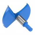 Uxcell Forstner Drill Bits 95mm Tungsten Carbide Wood Hole Saw Auger Opener Woodworking Hinge Drilling Boring Bit Cutter Blue