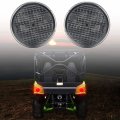 Pair Led Tail Light Rear Lamp Replacement For Kawasaki Teryx Teryx4 2012-2016 Black A 