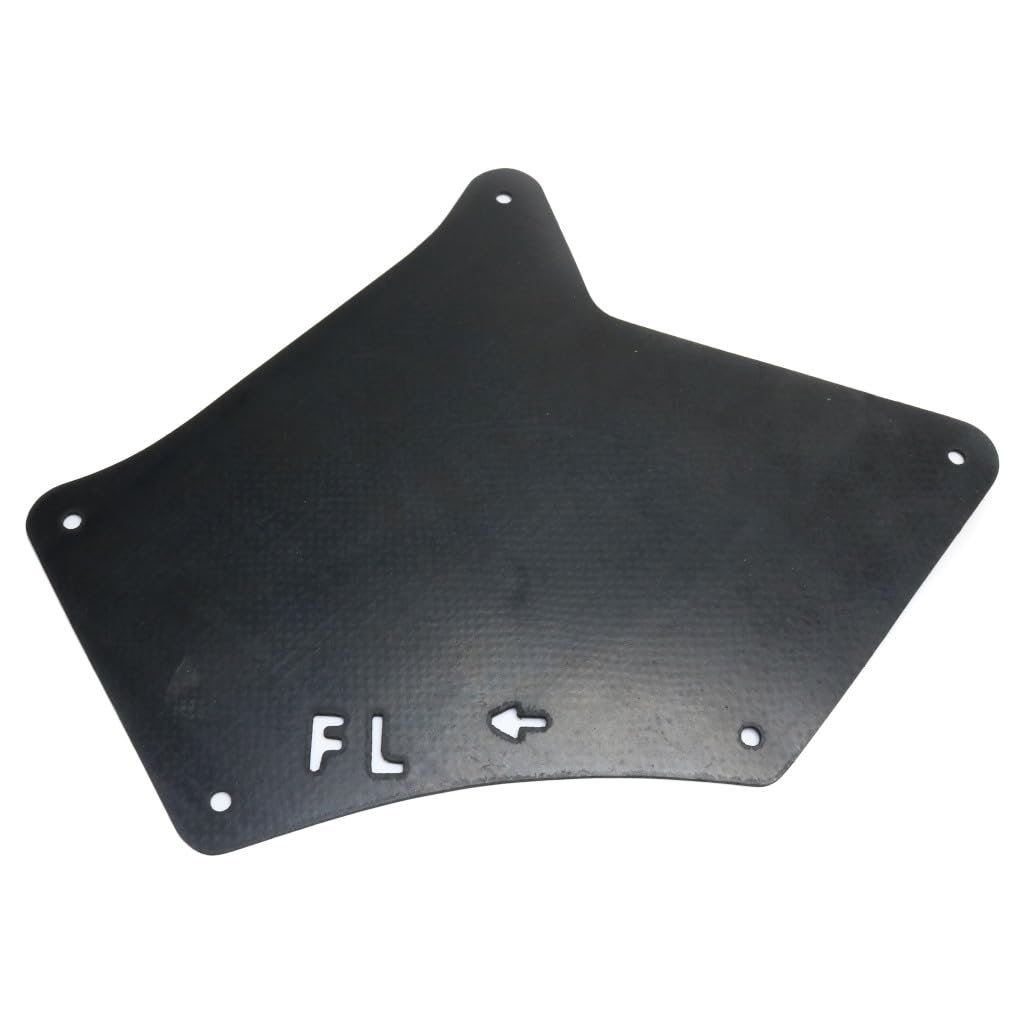 Front Driver Side Fender Splash Shield Assembly For Toyota Fj Cruiser 2007 2014 Plastic Replacement To1250129 And 5373635151