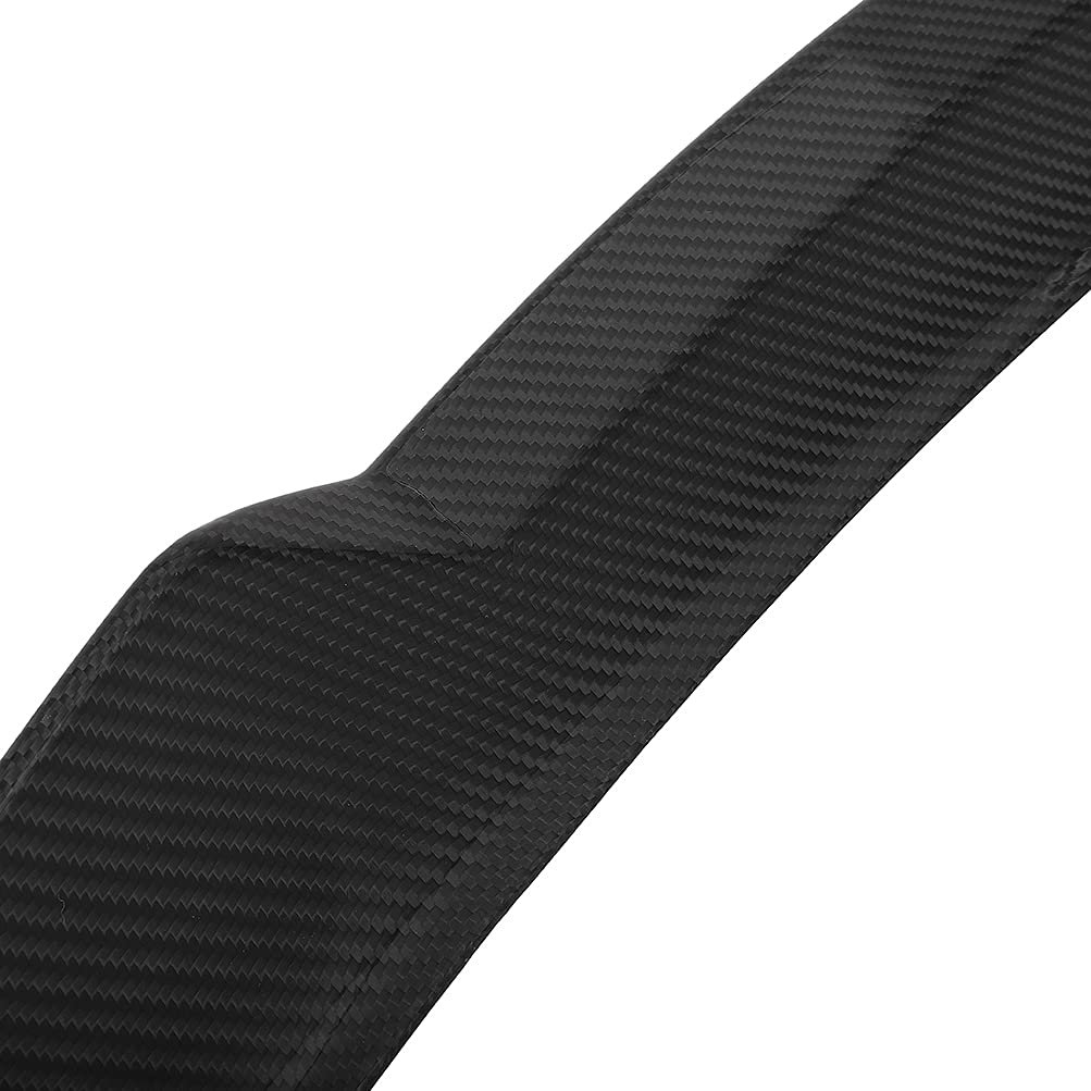 M4 Style Rear Trunk Spoiler Wing Carbon Fiber Fits For 2014-2020 Bmw F32 4-series Coupe Glossy Black Lip