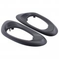 Front Driver And Passenger Side Inside Door Handle Trim Bezel For Chevy Trailblazer 2002-2009 