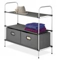 Whitmor Closet Shelves And Drawers Multipurpose Portable Organization Solution 
