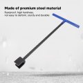 Zooke Water Meter Key 19 Inch Enforced Steel T Handle Shut Off Tool Valve Wrench With 4 Way Multifunctional Utilities For Curb