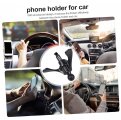 Ukcoco 3pcs Bracket Car Mobile Support Auto Clamp Cellphone Holder Vent Phone Mount Cradle Base Stand Grip Plastic Telephone