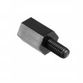M3x8mm 6mm Male-female Hex Nylon Pcb Motherboard Spacer Standoff For Fpv Drone Quadcopter Computer Circuit Board Black 50pcs 