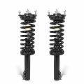 Pair Of Factory Style Front Coil Spring Shock Strut Mount Assembly Compatible With Jeep Cherokee Commander Rwd 2006-2010 Left
