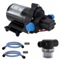 Recpro Rv Water Pump 12v Electric 3 Chamber With Pressure Switch 45 Psi Max Draw 8 0amp Gpm Lpm 0 11 6 Self Priming With