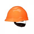 Securefit Hard Hat H-706sfr-uv Orange Non-vented Cap Style Safety Helmet With Uvicator Sensor 4-point Pressure Diffusion 