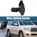 X Autohaux Car Mass Airflow Sensor For Toyota Sequoia Tundra 222040f010 Black