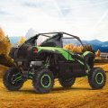 Hutexico Krx 1000 Storage Accessories Utv Triangle Truss Bag Side Bys Roll Bar Gear Bag For Kawasaki Teryx 2020 2021 2022 2023 