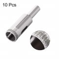 Uxcell 14mm Diamond Drill Bits Hole Saws For Glass Tile Porcelain Marble Ceramic Bottles Pots Brick Pack Of 10