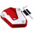 Httmt- Extension Kickstand Pad Sidestand Plate Cnc Anodized Compatible With Suzuk Gsxs750 Gsxs1000 2017-2019 P N Gzsp-jd-029