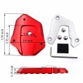 Httmt- Extension Kickstand Pad Sidestand Plate Cnc Anodized For Suzuk Gsxs750 Gsxs1000 2017-2019 P N Gzsp-jd-029