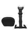 Studded Contoured Fully Adjustable Drivers Backrest For 05-13 Bmw R1200rt