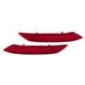 2 Pieces Bumper Reflector Replacement For Cx-9 2016-2023 Ma1185112 Ma1184112 17-6059-00-9 17-6060-00-9 Tk48515l0 Tk48515m0 