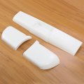 Rear Bumper Roll Pan Corner For 1995-2005 Chevy Chevrolet Blazer Sides Plastic Abs Abs White 3pcs
