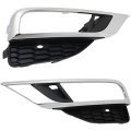 Honda Crv Fog Light Trim Bezel Pair 2015 2016 Chrome Driver And Passenger Side Replacement For 71108t1wa00 71103t1wa00 