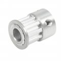Uxcell Aluminum 10t 8mm Bore 5 08mm Pitch Timing Belt Pulley For 10mm