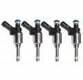 4pcs Fuel Injectors Fit Vw Eos Beetle Cc Tiguan Gti Jetta Passat Audi Fj1057 0261500162