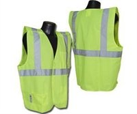 Radians Sv4gmxl Economy Class 2 Breakaway Mesh Safety Vests X-large Green