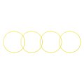 Wheel Rim Protector Scratch Self Adhesive Guard Trim Rings Yellow Universal 18 Inch Hub